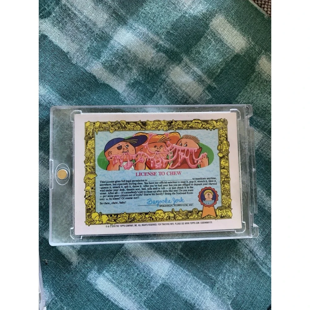 2010 GARBAGE PAIL‎ KIDS FLASHBACK SERIES Blasted Billy 3B in Case Card STICKER